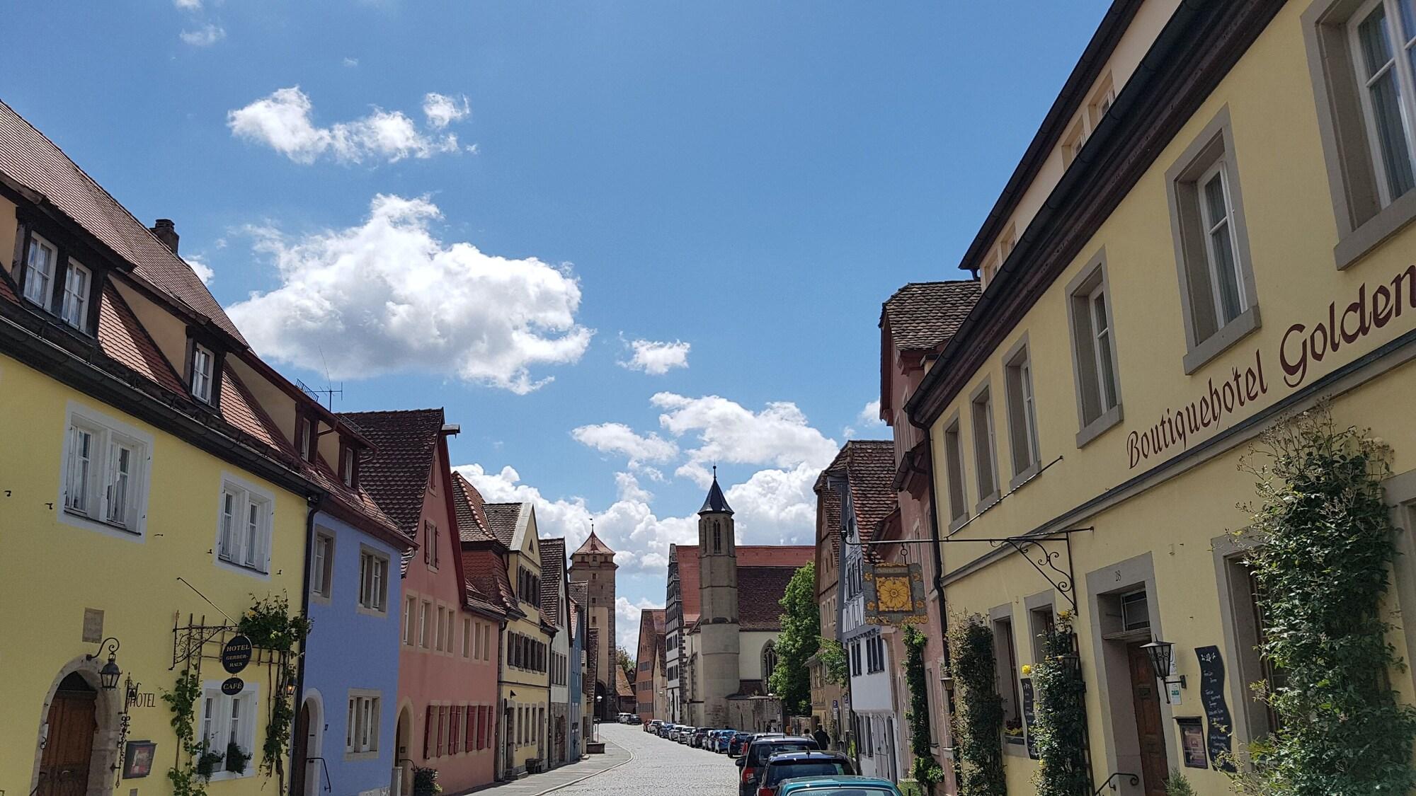Boutiquehotel Goldene Rose - Self-Check-In Rothenburg ob der Tauber Luaran gambar