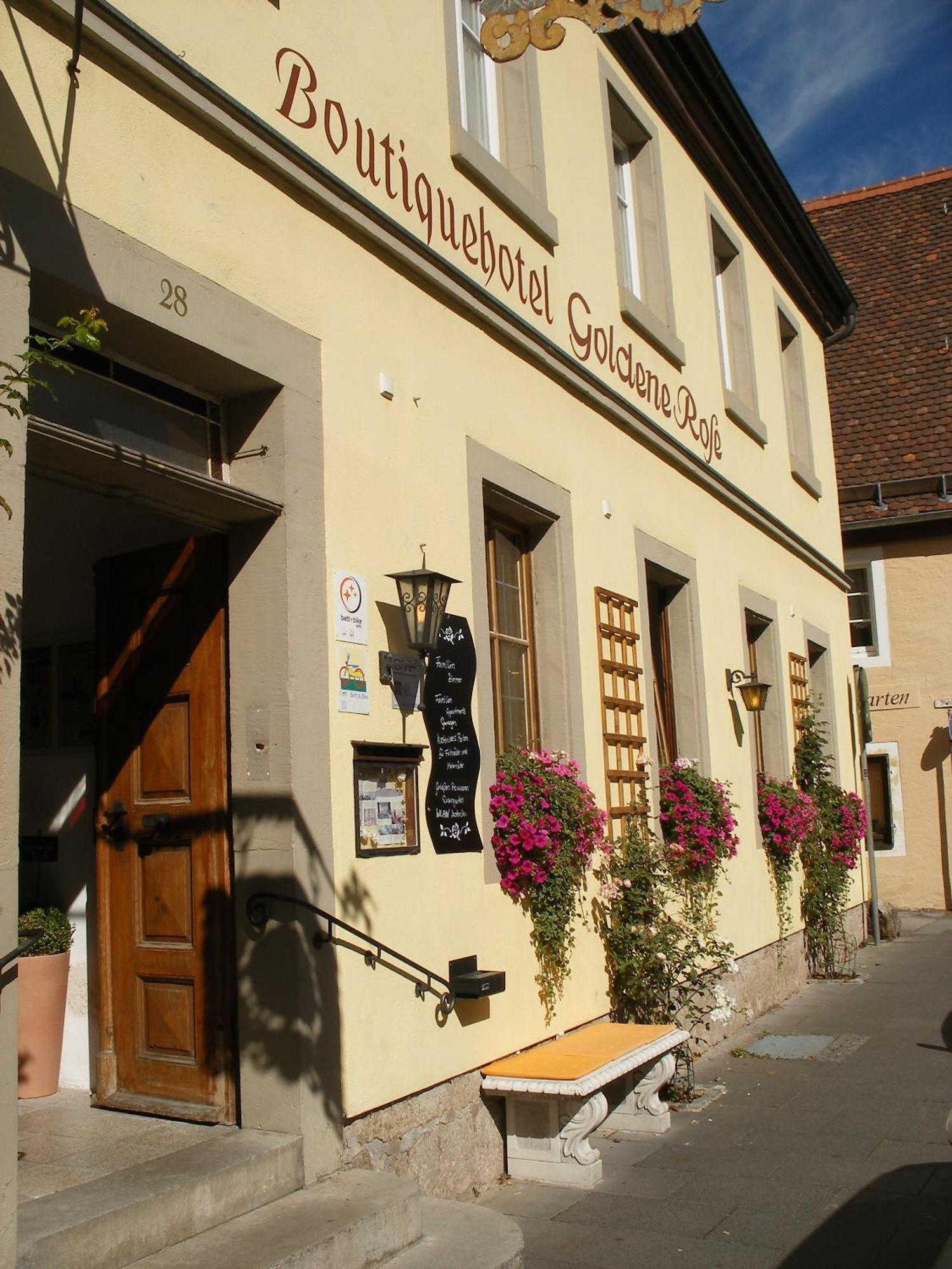 Boutiquehotel Goldene Rose - Self-Check-In Rothenburg ob der Tauber Luaran gambar