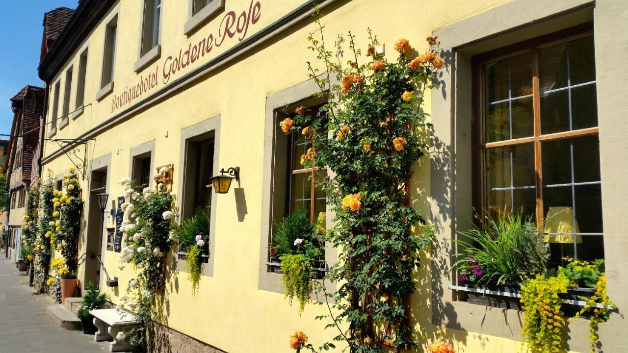 Boutiquehotel Goldene Rose - Self-Check-In Rothenburg ob der Tauber Luaran gambar