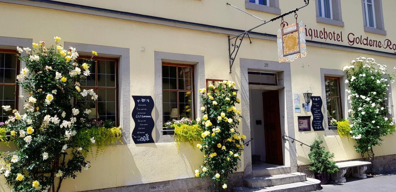 Boutiquehotel Goldene Rose - Self-Check-In Rothenburg ob der Tauber Luaran gambar